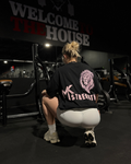 Black & Pink Oversized T-shirt | MK Strength
