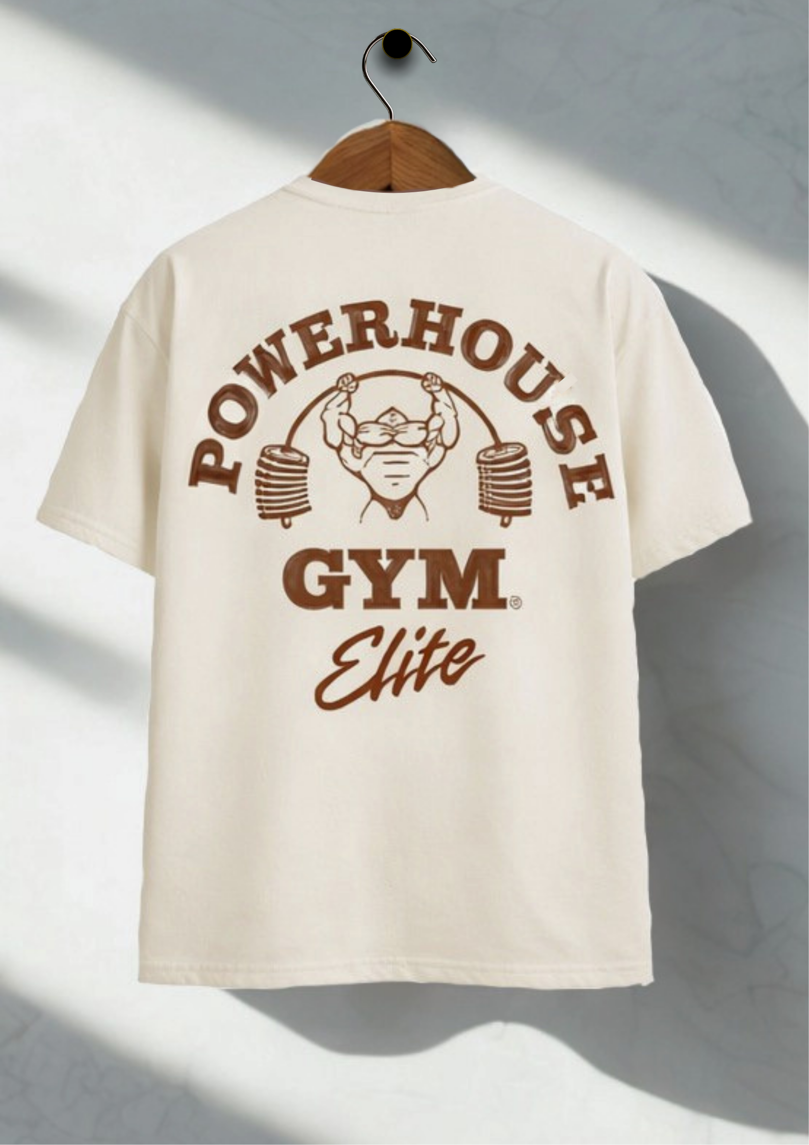 Oversized Off-White Powerhouse Tee